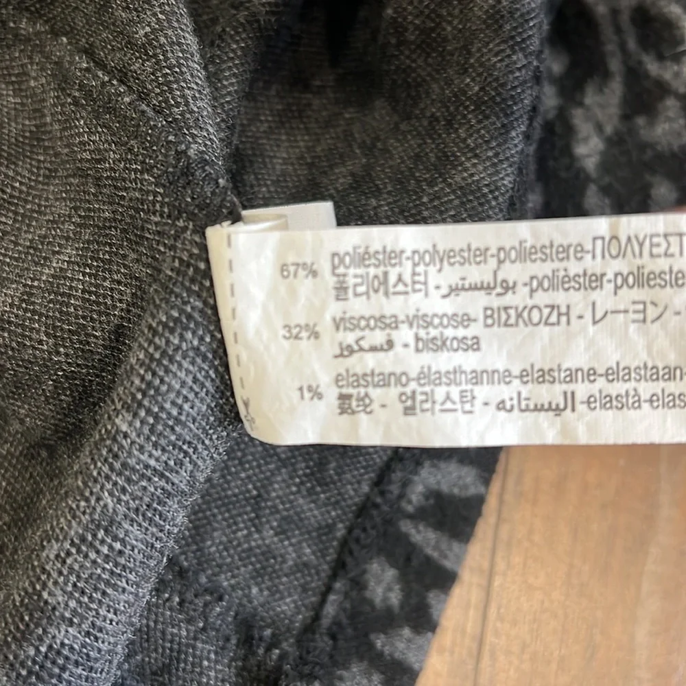 Zara black gray